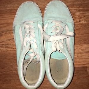 Teal Old Skool Vans
